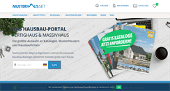 Desktop Screenshot of musterhaus.net